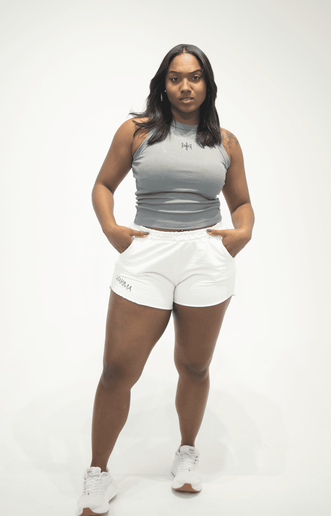 Regata Canelada Cinza 4