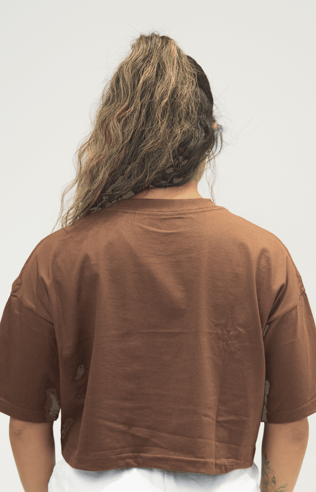 Croped Básico Marrom 3