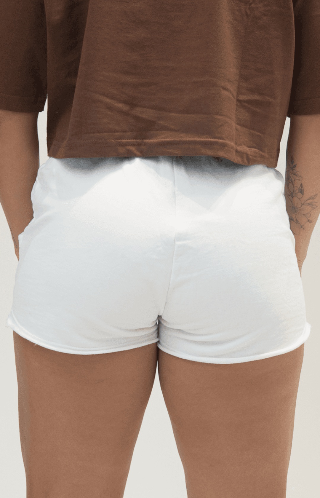 Short Moletinho Branco 4