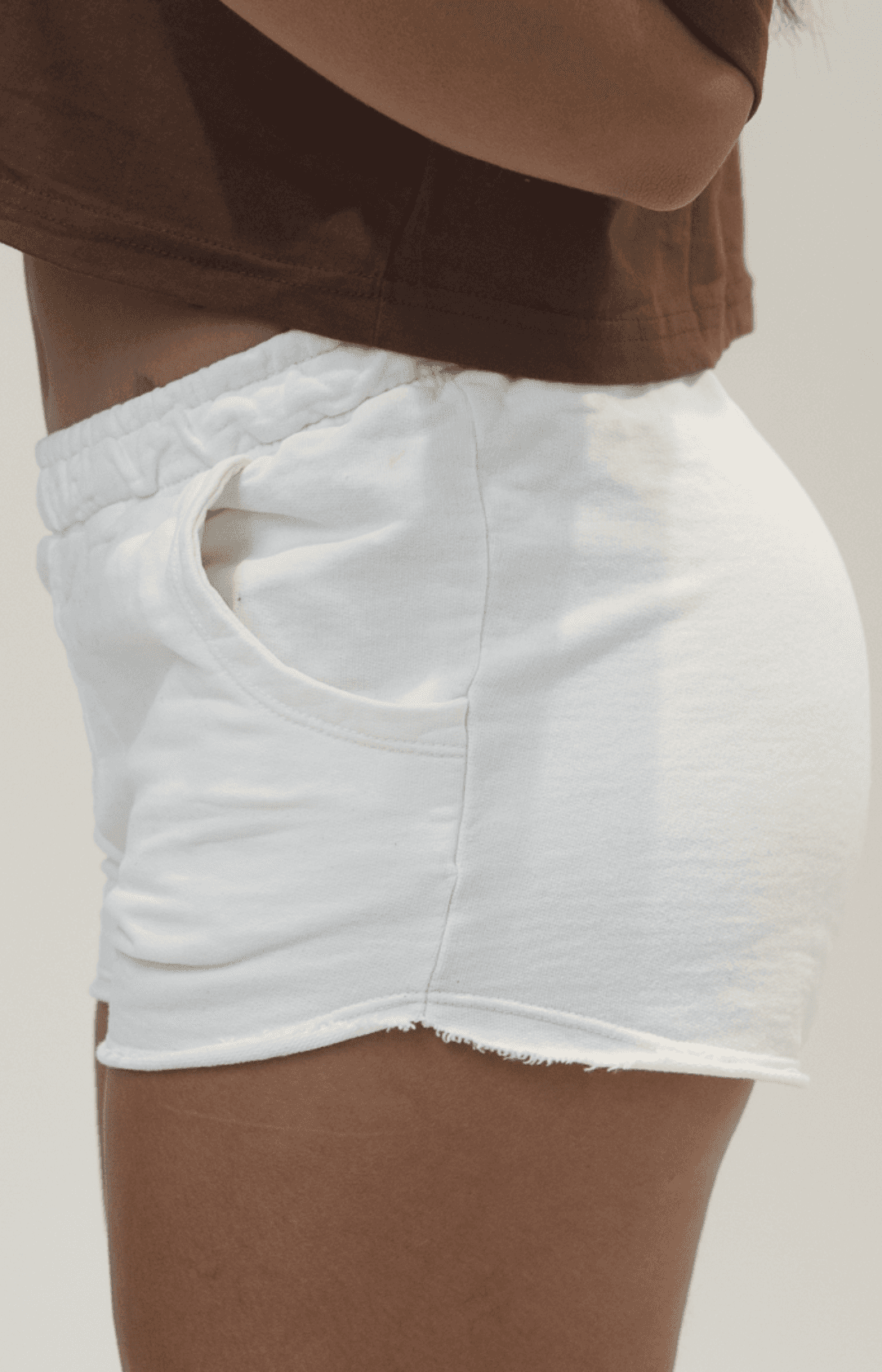 Short Moletinho Branco 3