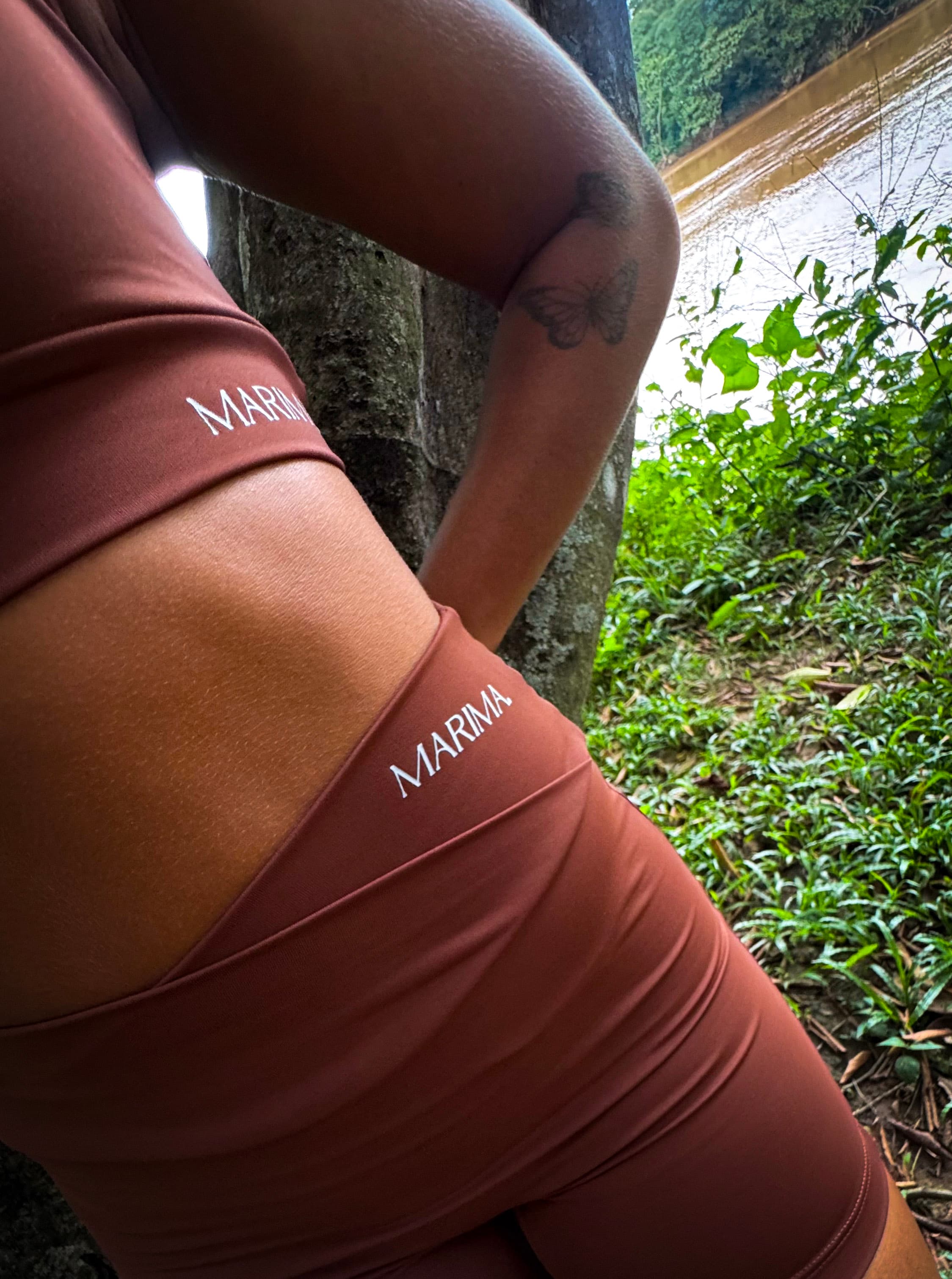 Short Fitness Cós Transpassado — Terra 3
