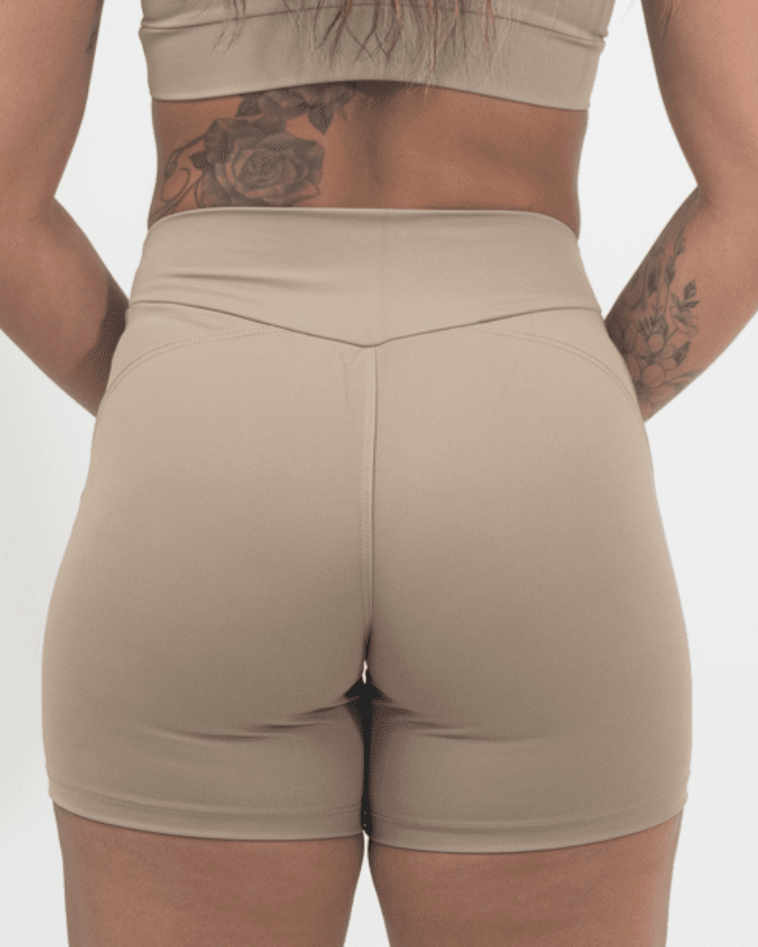 Short Fitness Nude com Recorte 3